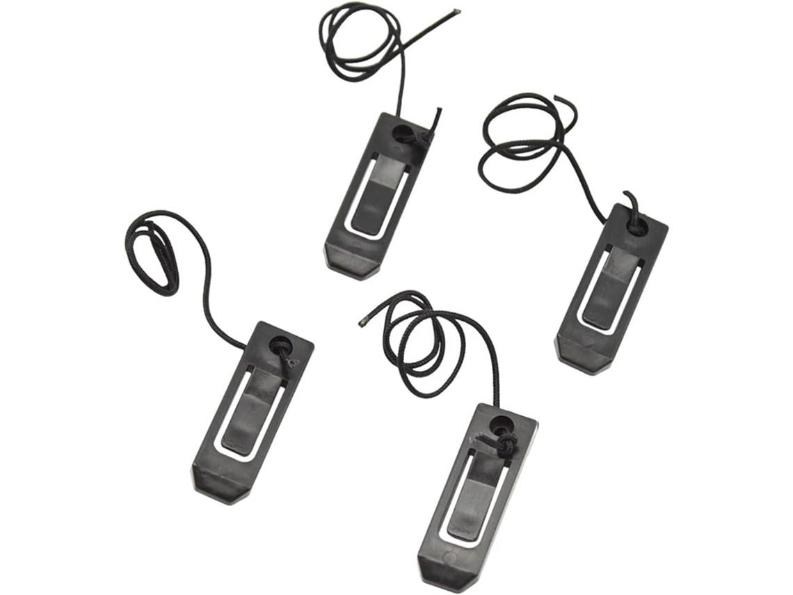 Lote de 4 Clips Ailerons Planche Surf Sup Split, Separador de Água, Ski Nautique, Clip Poisson, Boucle SFUSHOS
