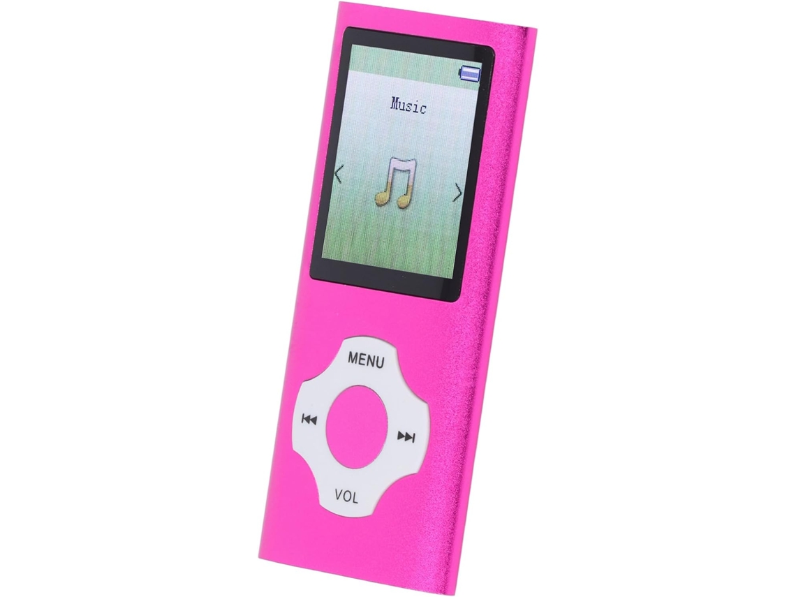 Reprodutor de MP3/MP4 de 16 GB, tela Bluetooth 5.0 de 5 polegadas, 16 GB de armazenamento, slot para cartão de 1,8 GB, entrada de vídeo, Voice Plus
