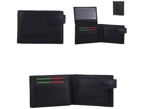 Fpf- Carteira De Documentos C/ Presilha E C/ Porta-moedas