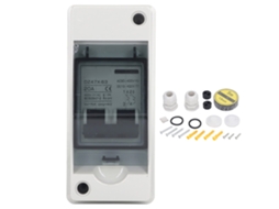 Disjuntor de Circuito Miniatura Dc 2p 20a Ip65 Impermeável para Sistema Solar Pv 12v 400v Dc 90 400v Ac | S/MARCA