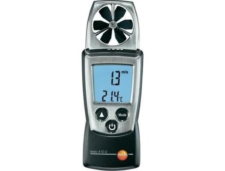 Medidor De Fluxo De Ar E Umidade Testo 410 2 Velocidade, Temperatura, Umidade