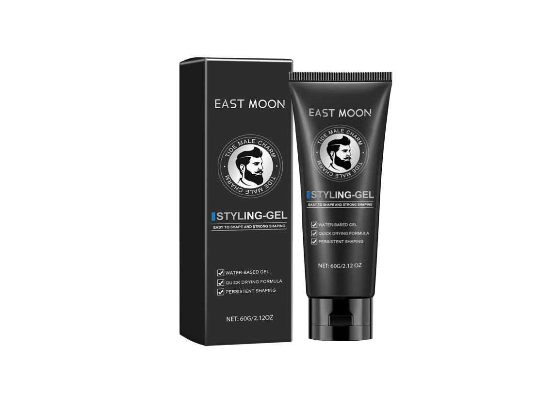 Gel Cera de Cabelo East Moon para Modelar Controlar Frizz e Hidratar Cabelo
