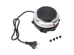 Laxiscreed Fogão Elétrico Mini E Placa Quente Para Cozinha Compacta E Prática