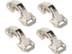 Dobradiças Reforçadas Para Portas De Armários, 10 Cm Espessura, Sem
