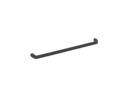 Puxador para Mobiliário em Zamac Distância Entre Eixos de 224 Mm Verniz Preto Mate Conjunto de 6mm Unidades HARDWAREXCHANGE
