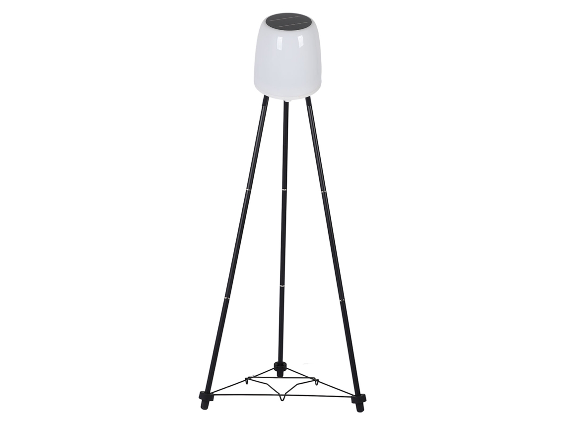 Lâmpada de piso solar externa rgb com suporte para plantas para pátio, jardim, varanda | S/MARCA