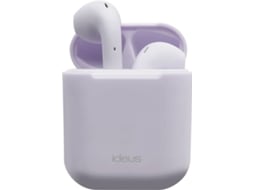 Auriculares Bluetooth True Wireless IDEUS Sfw21Gy (In Ear - Microfone - Cinzento)