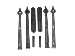 Charneiras e alças magnéticas de garagem em abs estilo americano decorativo hardware porta S/MARCA