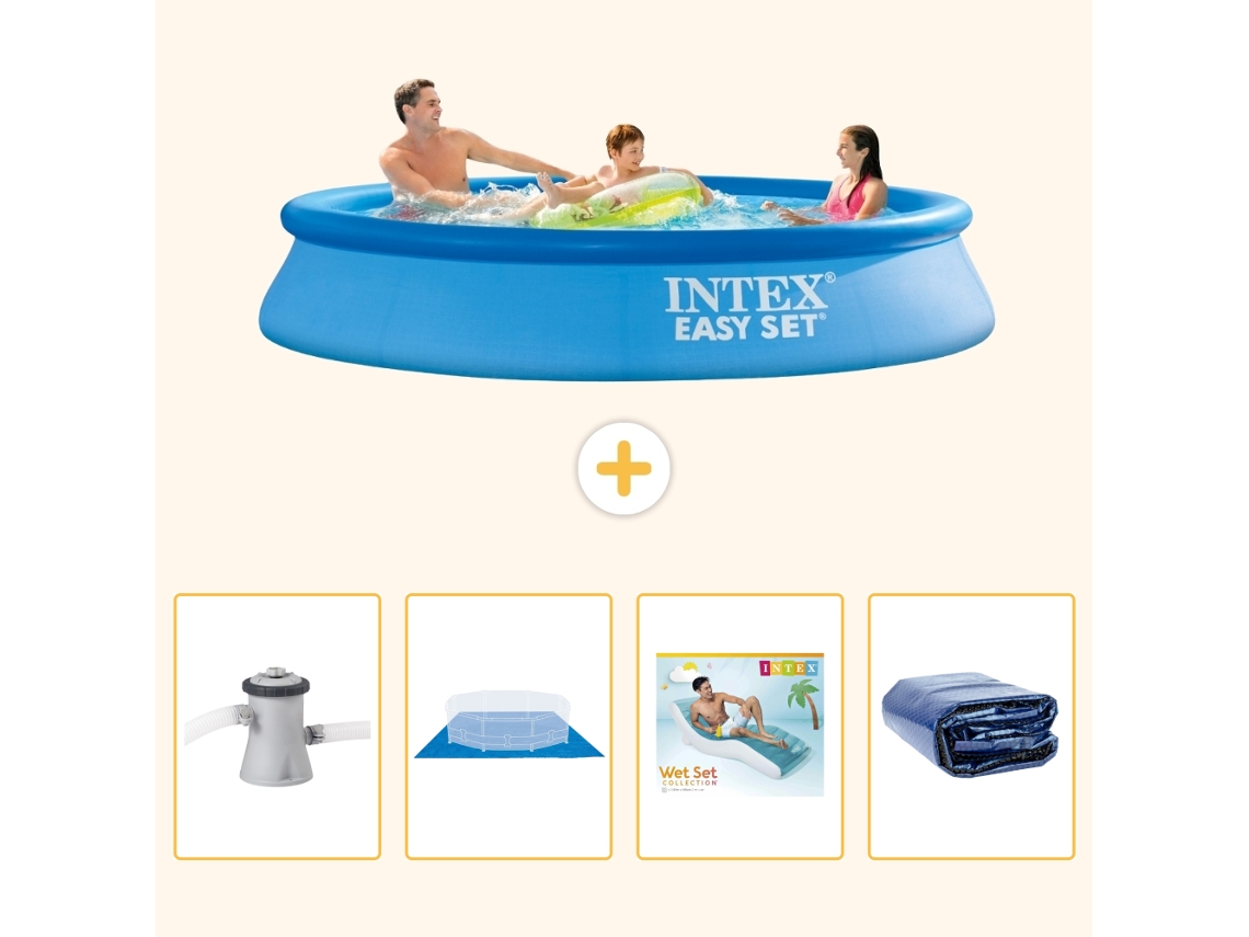 Intex Piscina Easy Set Redonda - 305x61 Cm - 5-peças S345