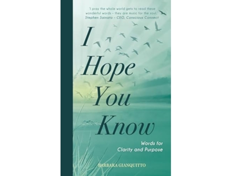 Livro I Hope You Know de Barbara Gianquitto (Inglês)