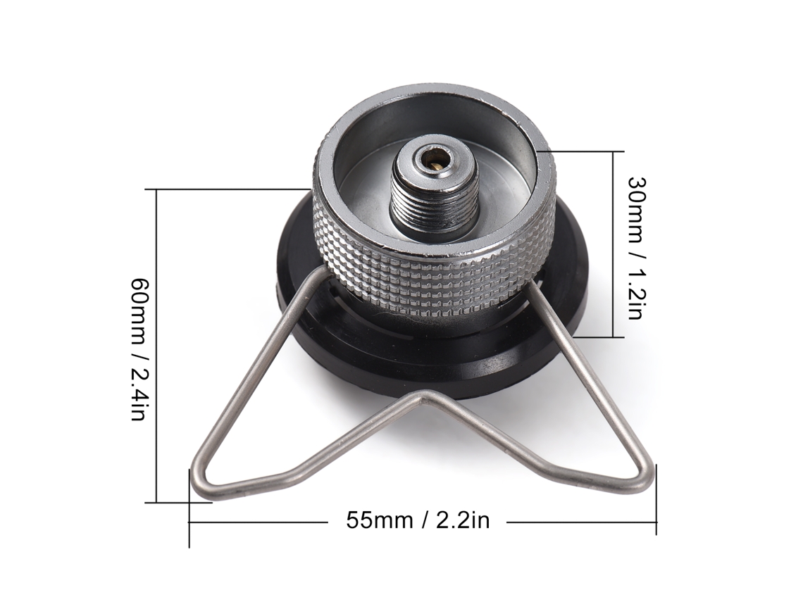 Adaptador de Camping para Botijão de Gás Butano