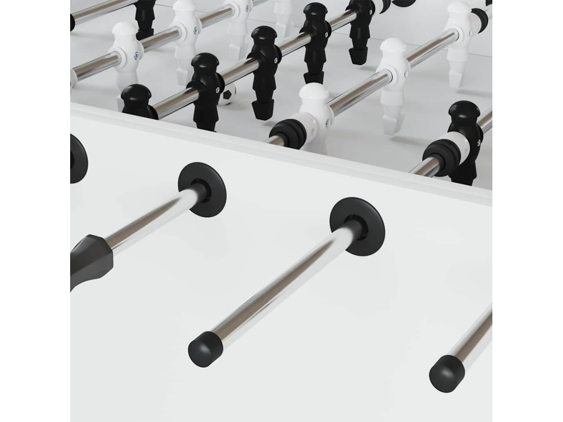 Vidaxl Rolamentos De Mesa De Futebol 10 Unid. Preto 3 X 3 X 2,1 Cm Pp