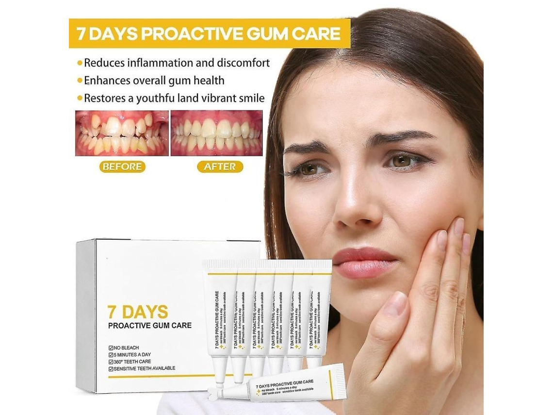 Fasst esencia de Regeneración Gums, Tratamiento Proactivo En 7 Días, Serum para Reparación Y Restauración de La Salud Gingival CUIDADOS