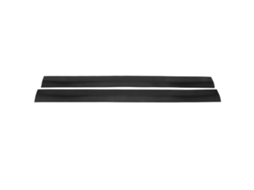 Nova Line 2pcs Cobertura de Fenda do Fogão Resistente Ao Calor Anti óleo Silicone 25 Polegadas Preto