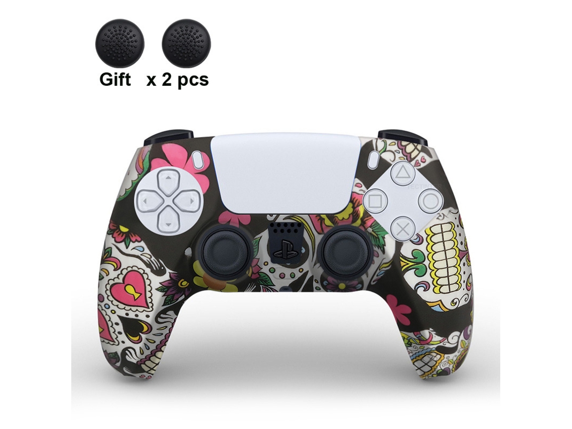 Capa Comando Para Ps5 Capa Protetora De Silicone Antiderrapante E À Prova D'água Controle De Videogame Com Tampa Para Joystick Cuich