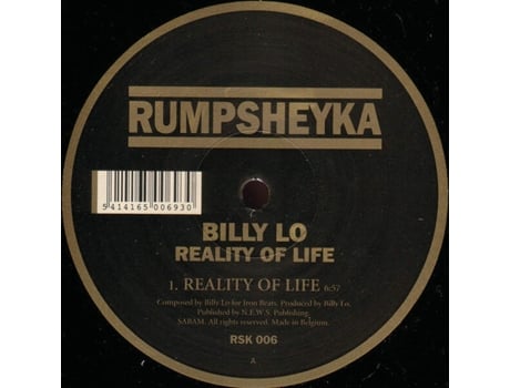 Vinil Reality Of Life Rumpsheyka