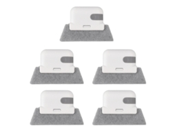 5pcs Escova Trilhos Janela com Raspador V Fenda para Porta Deslizante 13.5x8.5cm S/MARCA