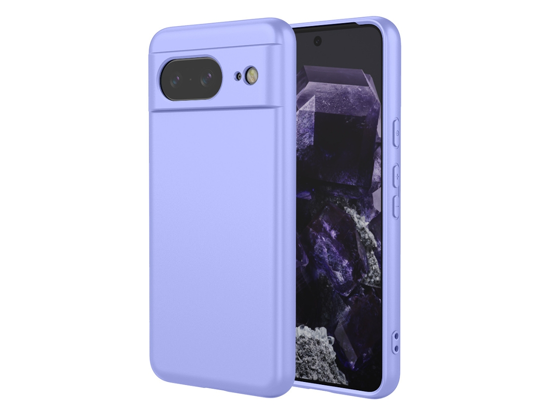 Capa Para Google Google Pixel 7pro Yuysan Silicone Líquido Roxo