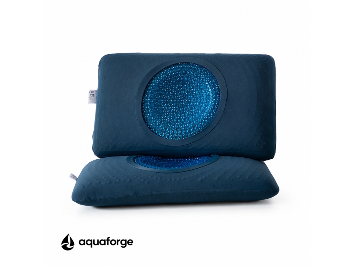 Almofada Cervical Ergonómica Espuma Viscoelástica 40 X 68 X 10 Cm
