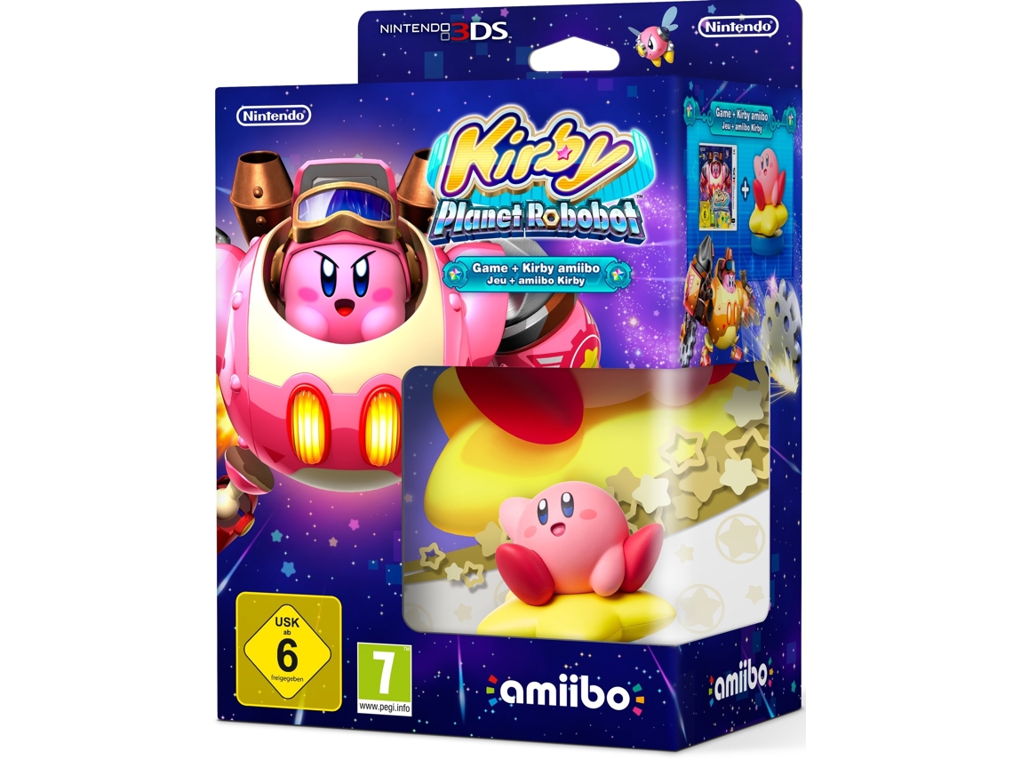 Jogo Nintendo 3DS Kirby Robobot + Amiibo Kirby Worten.pt