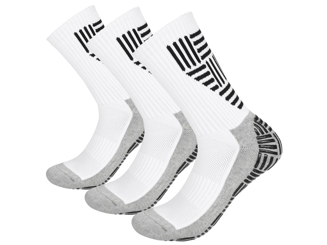 Business 3 Pares Meias de Futebol Anti deslizante Respirável para Homens Futebol Basquete