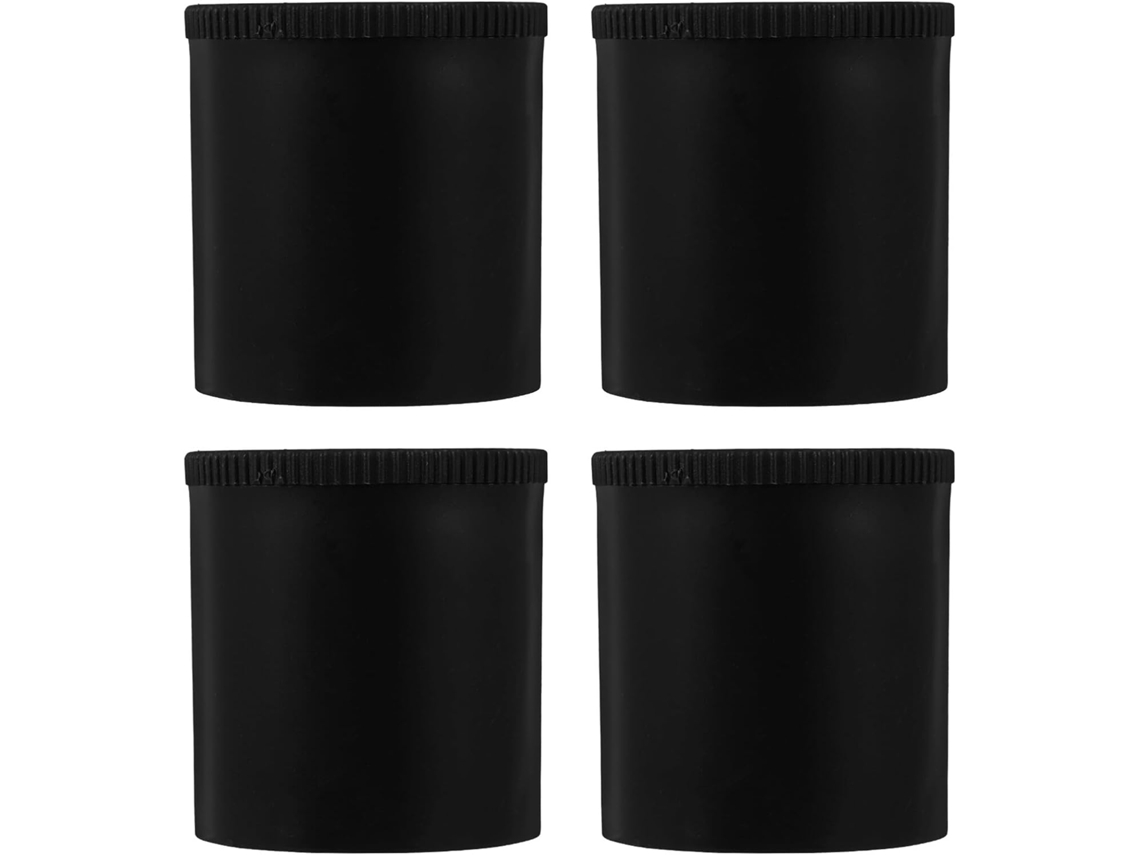 Conjunto De 4 Pés Redondos Ajustáveis Em Abs Para Móveis, Ideais Para Sofás E Armários