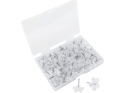 100-alfinetes De Costura Em Formato Flor Com Caixa Transparente Para Quilting, Alfinetes Com Cabeça De Flor Para