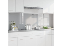 Vidaxl Painel De Cozinha 2 Unid. Cinzento-claro 100 X 60 Cm