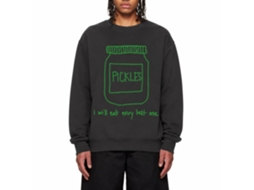 Rockinstone Eat All The Pickles Pod Black Classic Sweatshirt Unique Designer Style