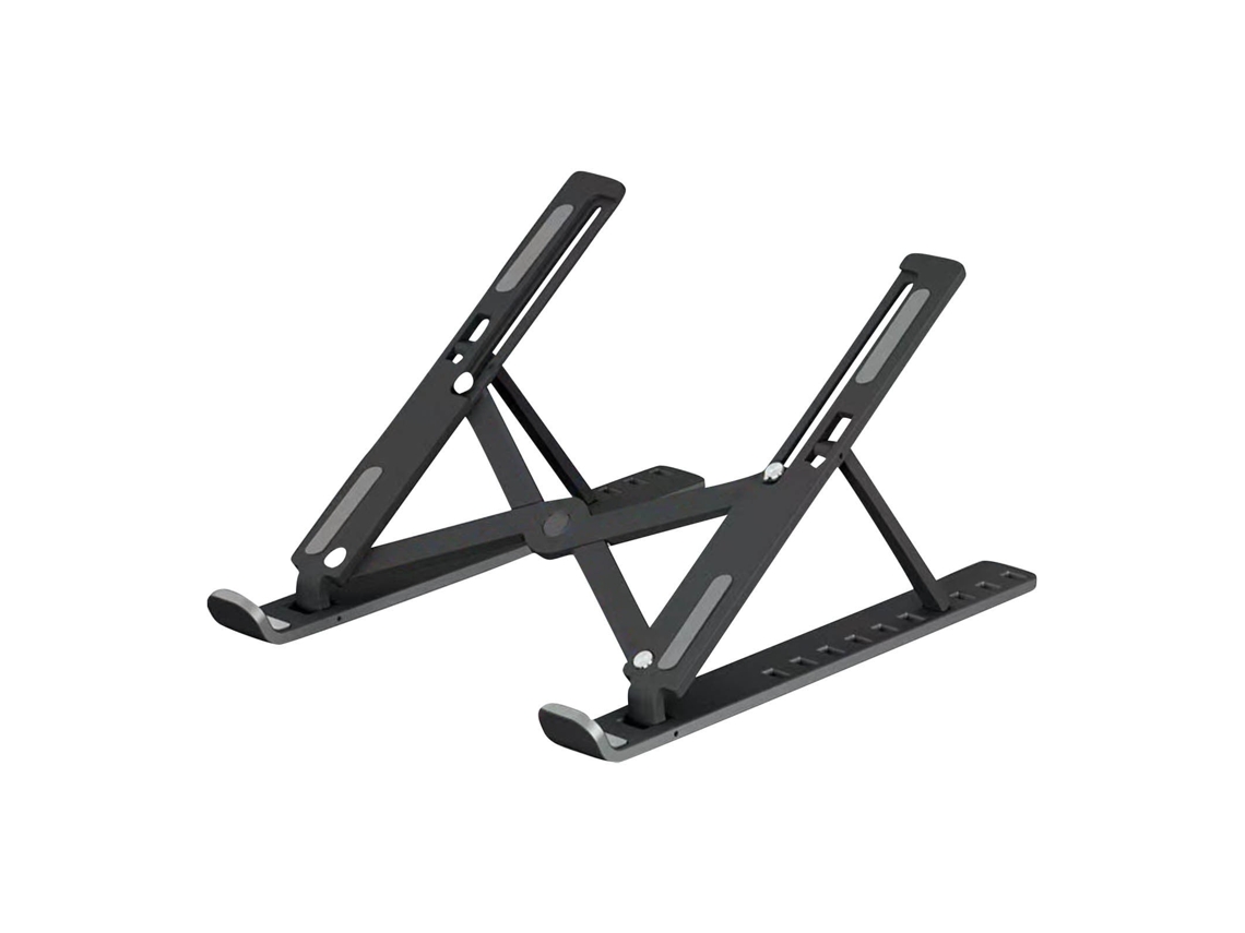 Suporte Para Portátil, Portátil, Ajustável Em Altura, Dobrável, Com Suporte De Resfriamento (preto) Cuich