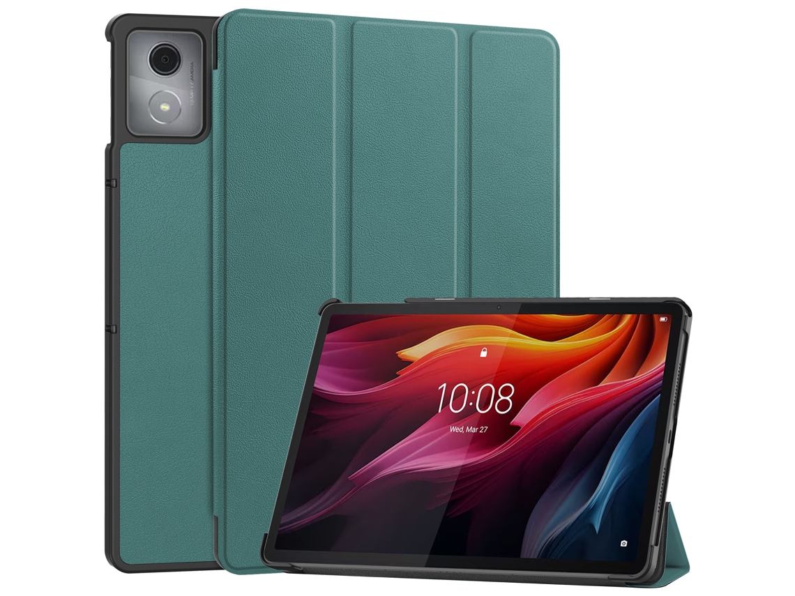 Elysve Capa Para A Capa Para Tablet Lenovo Tab K11 Plus De 11 45 Polegadas Verde Escuro