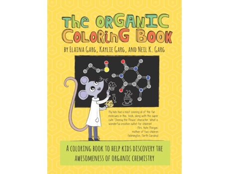Livro The Organic Coloring Book Neil K Garg, Elaina Garg et al. (Inglês)