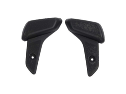 Yuru acessórios para Scooter Vespa Sprint Primavera 50 125 150: Pisos Traseiros de Passageiro em Plástico Abs Preto