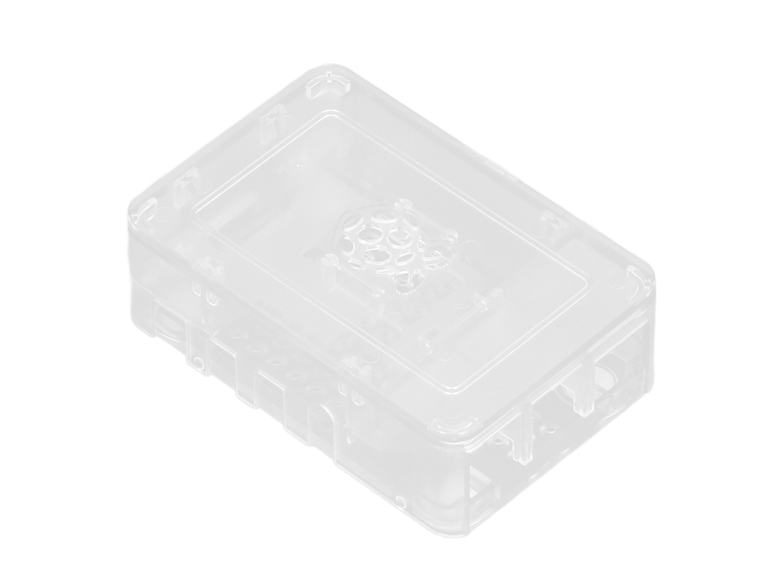 Case Para Raspberry Pi 4 Em Abs, Removível, Durável, Com Dissipação De Calor E Capa Protetora Transparente. Tuotuo