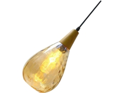 Luminária de Teto Moderna E27 com Vidro para Sala de Estar. SFUSHOS