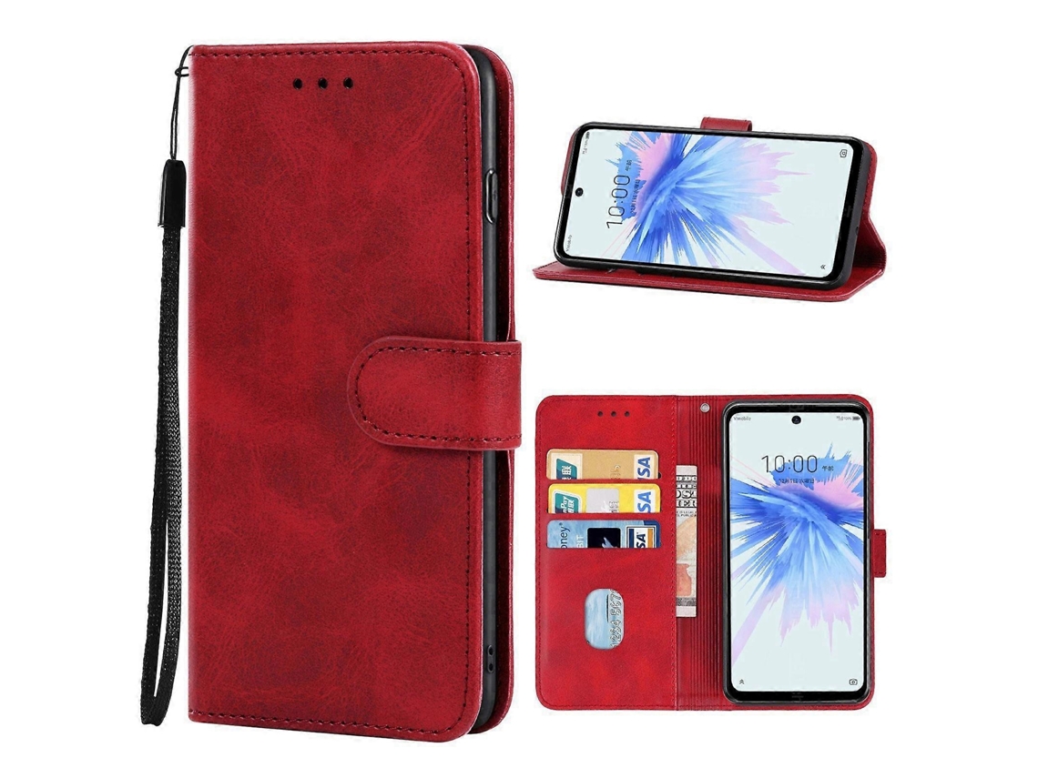 Capa De Couro Para Celular Zte Libero 5g Ii