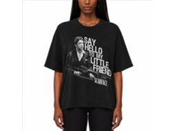 Rockinstone Scarface Movie Little Buddy Black Adult T-shirt Size:xxxl