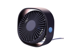 Laxiscreed Ventilador De Mesa Compacto E Silencioso, Recarregável Usb, Três Velocidades Para Escritório E Casa