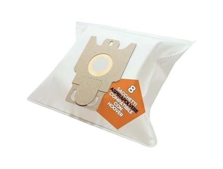 Sacos Tnt para Hoover ELETTROCASA Hv 16 com Ou Sem Saco Branco