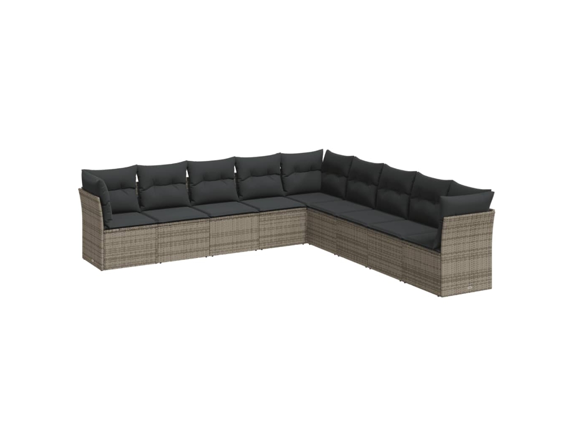 Garden Sofa Set, Garden Sofa Sets Vidaxl Cinzeto Rattan / Vime (n/a)