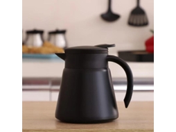 Garrafa Térmica De Aço Inoxidável/cafeteira Com Isolamento A Vácuo De Parede Dupla Com Botão De Pressão, Para Café, Chá, Bebidas 680 Ml Fa6 Brilvibera