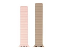Bracelete Apple Watch 38/41 mm SWISSTEN Wave (Rosa/Bege)