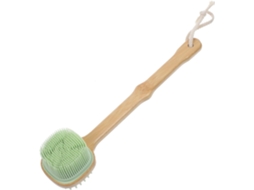 Escova De Silicone Para As Costas, Escova Corporal Esfoliante Com Cabo Longo, Limpeza Prática Para O Banheiro