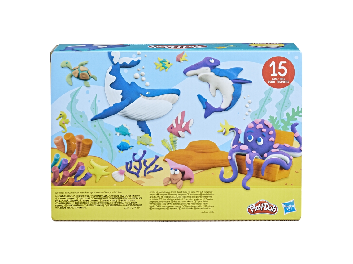 Pacote com 15 Cores Clássicas PLAY-DOH PLAY-DOH