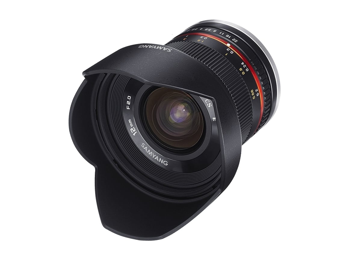 Objetiva SAMYANG 12mm F2 NCS CS  (Encaixe: Fujifilm X)