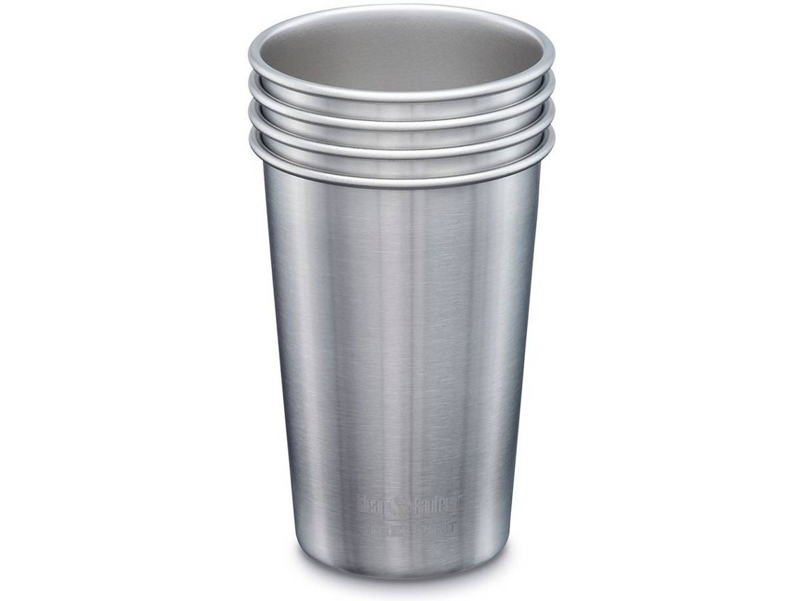 Pack de 4 Copos KLEAN KANTEEN Aço (470ml)