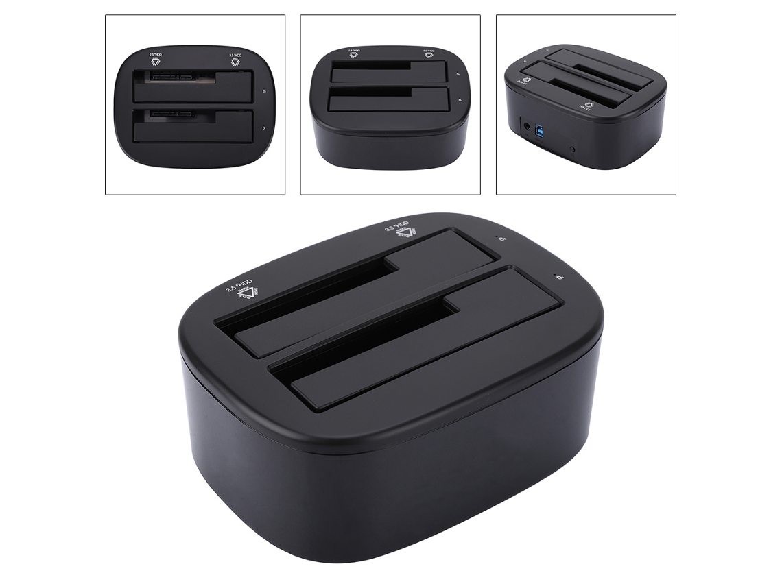 Leitor Disco Usb3.0 Duplo Cópia LAXISCREED