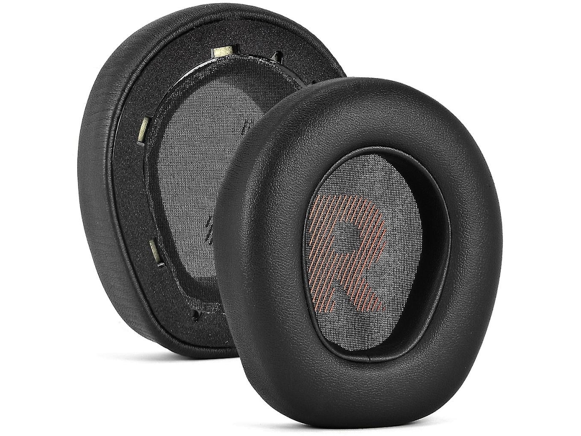 Lurelia Almofadas Auriculares Com Espuma Viscoelástica Compatíveis Com Quantum 400 Q400 98x25mm Preto - 1 Par