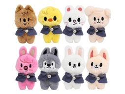 Lurelia De Boneca Mágicas Stay Stray Kids School De 12 Cm Em Porta-chaves De Peluche, 10cm, Para Mala E Chaves
