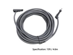 Laxiscreed Cabo De Substituição Retangular Satellite V2 Com Bolsa De Armazenamento E 10 Clips, 4.6m